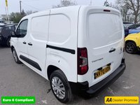 USED 2021 70 PEUGEOT PARTNER White 1.5 BlueHDi Euro 6 panel van, 17,800 miles, ULEZ compliant, 5-Speed manual, A/C, Bluetooth, Cruise, Rear sensors. Plus VAT @ 20%!! Boasting exceptionally low mileage for its age, this 2021 Peugeot Partner presents a superb ownership proposition. This Professional Standard Panel Van SWB, powered by a 1.5 litre BlueHDi diesel engine, is a Euro 6 compliant model. It has been meticulously maintained with a full service history at 4K, 9K, 12K, 14K, 17K, including its last service at 17462 miles on 30 January 2026, and has covered a mere 17800 miles in total. This particular vehicle has had only one owner from new and will come w