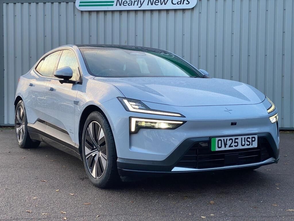 USED 2025 25 POLESTAR Polestar 4 Dual Motor 100kWh Long Range Plus SUV 5dr Electric Auto 4WD (544 ps) CAMERA+CARPLAY+NAV+F/R SENSORS