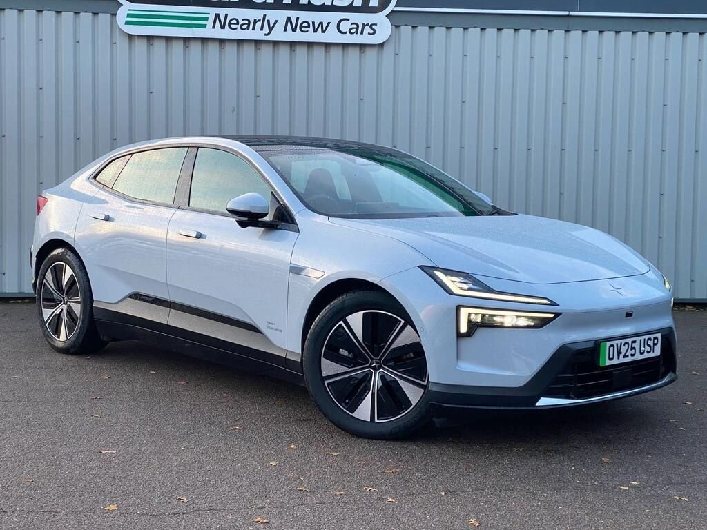 USED 2025 25 POLESTAR Polestar 4 Dual Motor 100kWh Long Range Plus SUV 5dr Electric Auto 4WD (544 ps) CAMERA+CARPLAY+NAV+F/R SENSORS