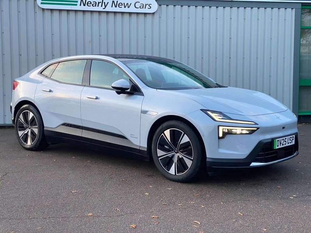 USED 2025 25 POLESTAR Polestar 4 Dual Motor 100kWh Long Range Plus SUV 5dr Electric Auto 4WD (544 ps) CAMERA+CARPLAY+NAV+F/R SENSORS