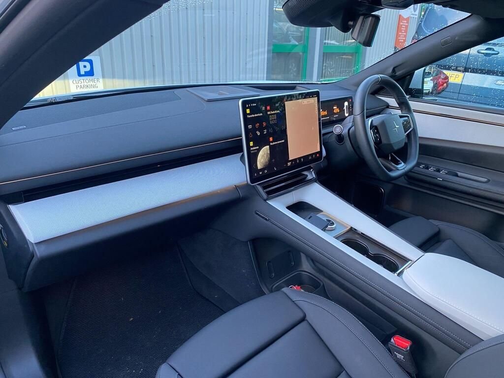 USED 2025 25 POLESTAR Polestar 4 Dual Motor 100kWh Long Range Plus SUV 5dr Electric Auto 4WD (544 ps) CAMERA+CARPLAY+NAV+F/R SENSORS