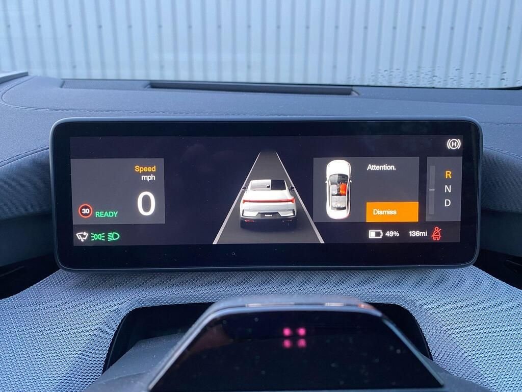 USED 2025 25 POLESTAR Polestar 4 Dual Motor 100kWh Long Range Plus SUV 5dr Electric Auto 4WD (544 ps) CAMERA+CARPLAY+NAV+F/R SENSORS