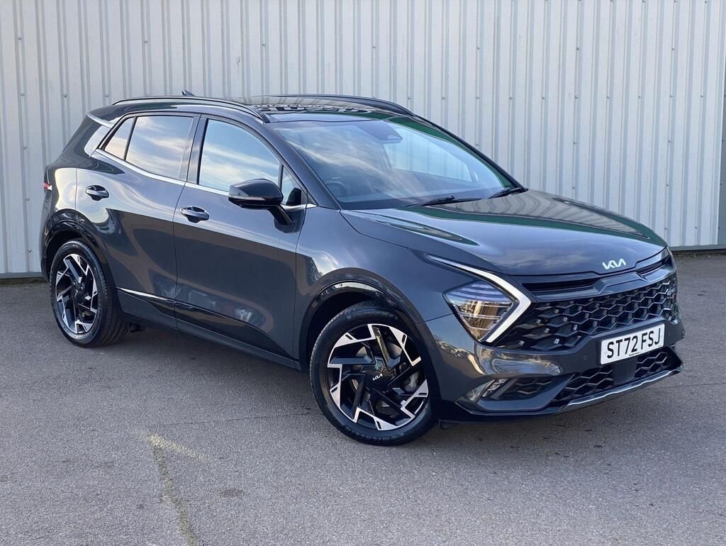 USED 2023 72 KIA SPORTAGE 1.6 T-GDi MHEV GT-Line S SUV 5dr Petrol Hybrid DCT AWD Euro 6 (s/s) (148 bhp) PANROOF+F/R SENSORS+CAMERA+H&K