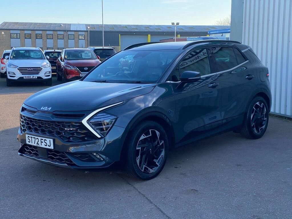 USED 2023 72 KIA SPORTAGE 1.6 T-GDi MHEV GT-Line S SUV 5dr Petrol Hybrid DCT AWD Euro 6 (s/s) (148 bhp) PANROOF+F/R SENSORS+CAMERA+H&K