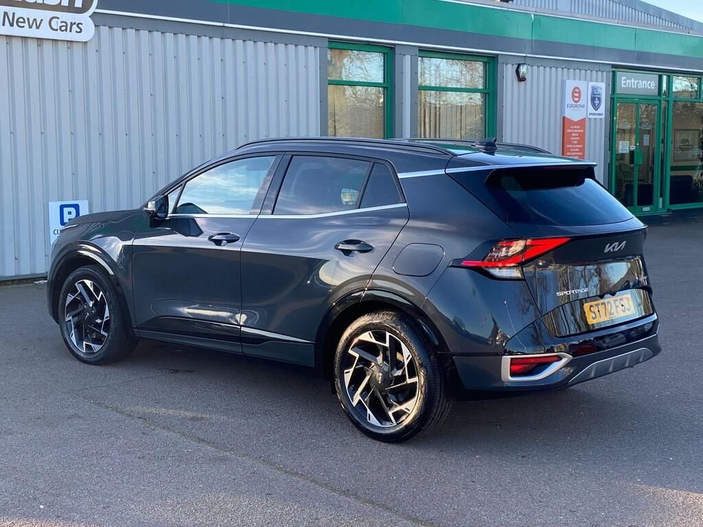 USED 2023 72 KIA SPORTAGE 1.6 T-GDi MHEV GT-Line S SUV 5dr Petrol Hybrid DCT AWD Euro 6 (s/s) (148 bhp) PANROOF+F/R SENSORS+CAMERA+H&K