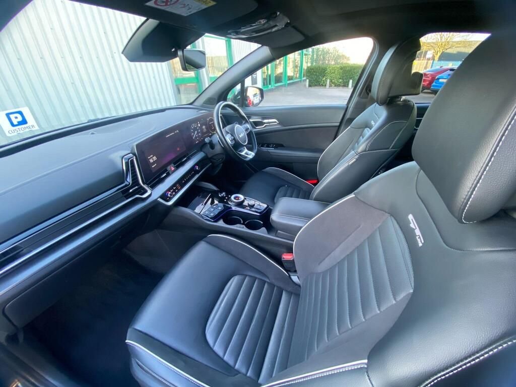 USED 2023 72 KIA SPORTAGE 1.6 T-GDi MHEV GT-Line S SUV 5dr Petrol Hybrid DCT AWD Euro 6 (s/s) (148 bhp) PANROOF+F/R SENSORS+CAMERA+H&K