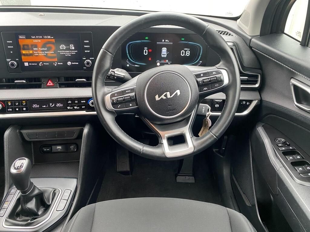 USED 2023 23 KIA SPORTAGE 1.6 T-GDi 2 SUV 5dr Petrol Manual Euro 6 (s/s) (148 bhp) F/R SENSORS+CAMERA+CARPLAY+FSH