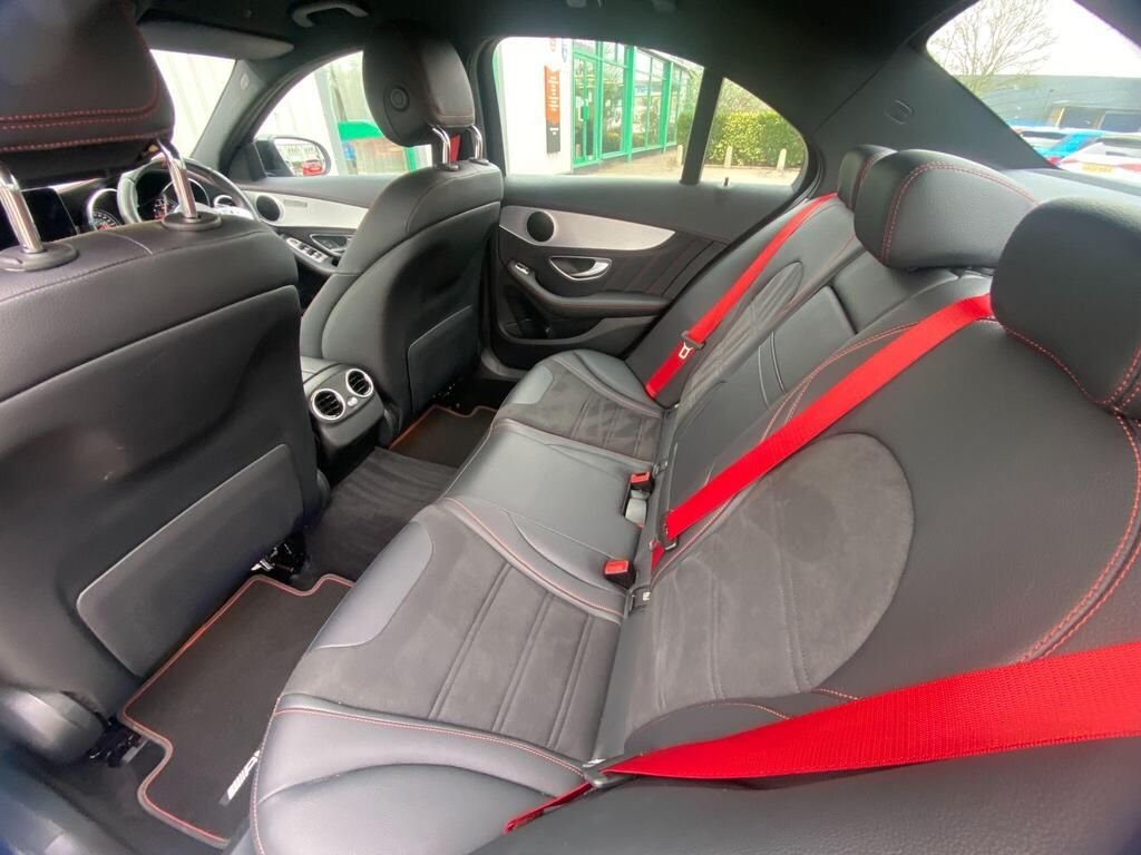 USED 2019 69 MERCEDES-BENZ C-CLASS 3.0 C43 V6 AMG (Premium) Saloon 4dr Petrol G-Tronic+ 4MATIC Euro 6 (s/s) (390 ps) COMAND SATNAV+PARK ASSIST+FSH
