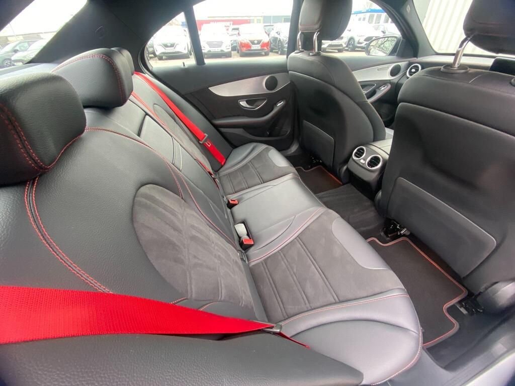 USED 2019 69 MERCEDES-BENZ C-CLASS 3.0 C43 V6 AMG (Premium) Saloon 4dr Petrol G-Tronic+ 4MATIC Euro 6 (s/s) (390 ps) COMAND SATNAV+PARK ASSIST+FSH