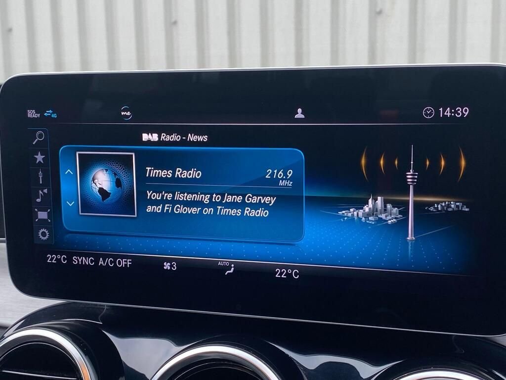 USED 2019 69 MERCEDES-BENZ C-CLASS 3.0 C43 V6 AMG (Premium) Saloon 4dr Petrol G-Tronic+ 4MATIC Euro 6 (s/s) (390 ps) COMAND SATNAV+PARK ASSIST+FSH