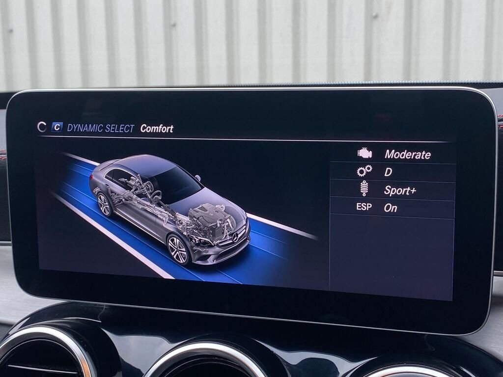 USED 2019 69 MERCEDES-BENZ C-CLASS 3.0 C43 V6 AMG (Premium) Saloon 4dr Petrol G-Tronic+ 4MATIC Euro 6 (s/s) (390 ps) COMAND SATNAV+PARK ASSIST+FSH