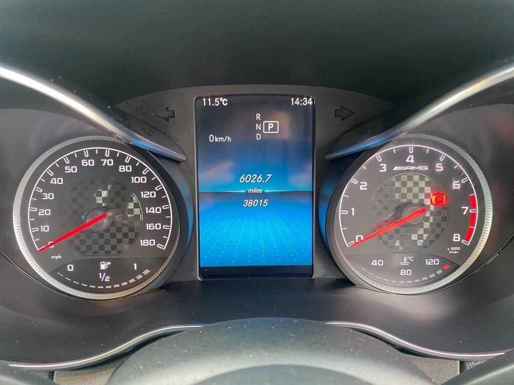 USED 2019 69 MERCEDES-BENZ C-CLASS 3.0 C43 V6 AMG (Premium) Saloon 4dr Petrol G-Tronic+ 4MATIC Euro 6 (s/s) (390 ps) COMAND SATNAV+PARK ASSIST+FSH
