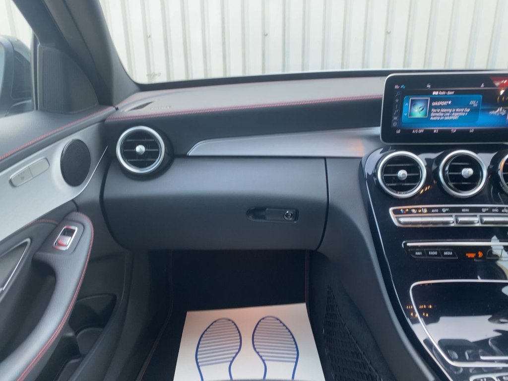 USED 2019 69 MERCEDES-BENZ C-CLASS 3.0 C43 V6 AMG (Premium) Saloon 4dr Petrol G-Tronic+ 4MATIC Euro 6 (s/s) (390 ps) COMAND SATNAV+PARK ASSIST+FSH