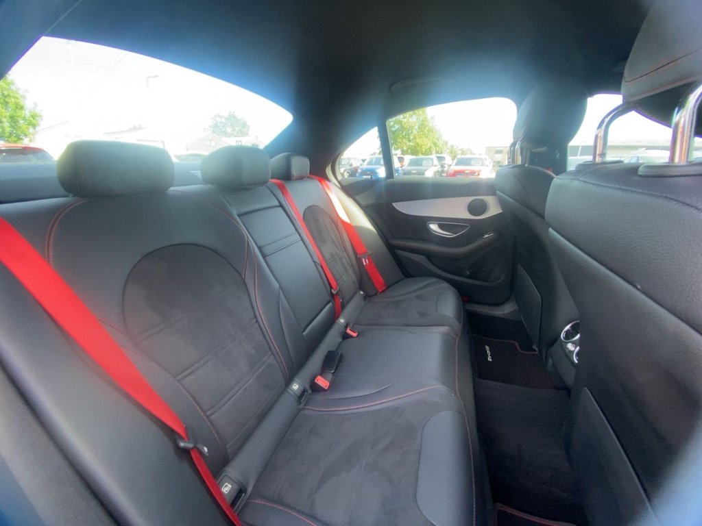 USED 2019 69 MERCEDES-BENZ C-CLASS 3.0 C43 V6 AMG (Premium) Saloon 4dr Petrol G-Tronic+ 4MATIC Euro 6 (s/s) (390 ps) COMAND SATNAV+PARK ASSIST+FSH