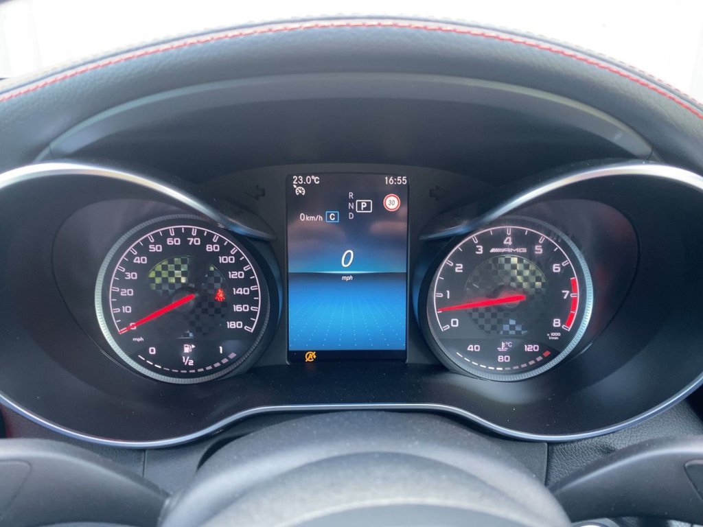 USED 2019 69 MERCEDES-BENZ C-CLASS 3.0 C43 V6 AMG (Premium) Saloon 4dr Petrol G-Tronic+ 4MATIC Euro 6 (s/s) (390 ps) COMAND SATNAV+PARK ASSIST+FSH