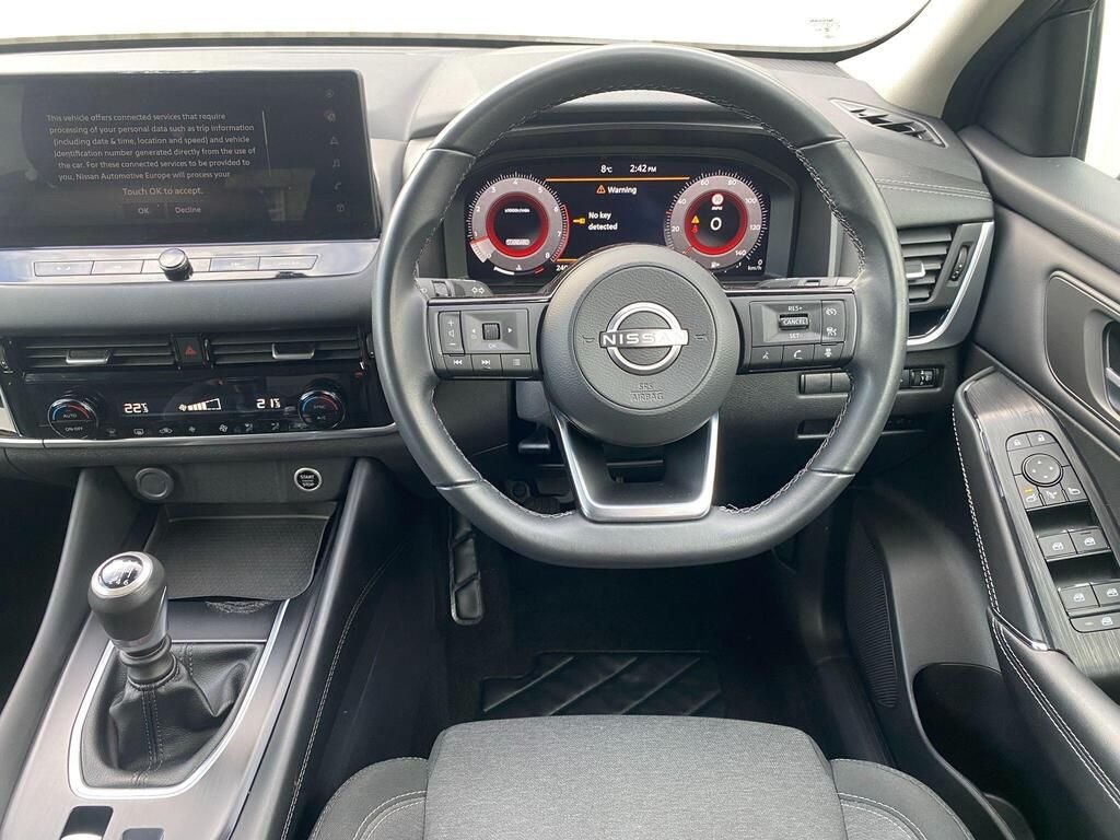 USED 2023 72 NISSAN QASHQAI 1.3 DIG-T MHEV N-Connecta SUV 5dr Petrol Hybrid Manual Euro 6 (s/s) (140 ps) CARPLAY+CAMERA+VAN+1 OWNER+FSH