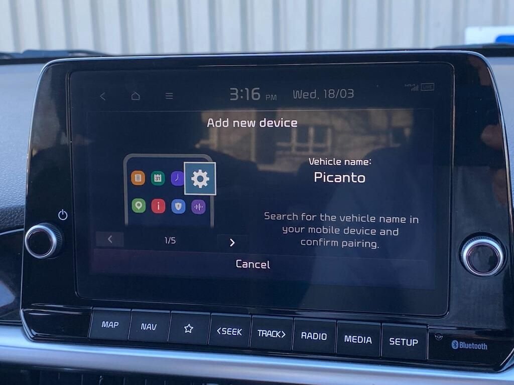 USED 2025 25 KIA PICANTO 1.0 3 Hatchback 5dr Petrol Manual Euro 6 (s/s) (62 bhp) CARPLAY+CAMERA+SAT NAV+CRUISE