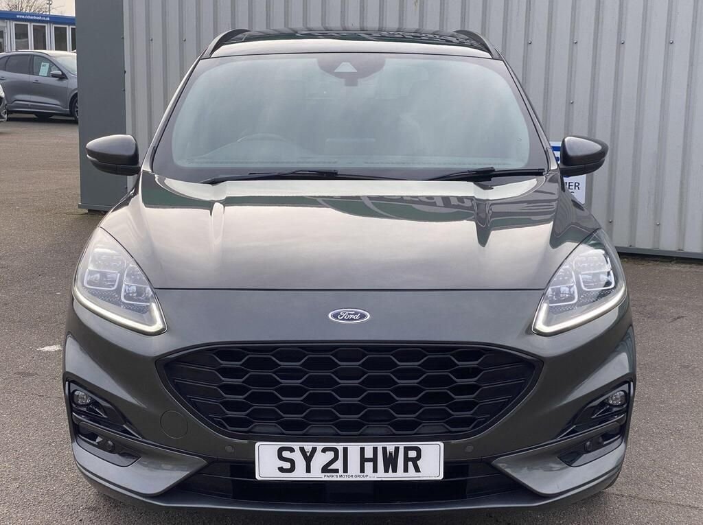 USED 2021 21 FORD KUGA 2.5 EcoBoost Duratec 14.4kWh ST-Line X SUV 5dr Petrol Plug-in Hybrid CVT Euro 6 (s/s) (225 ps) PANROOF+B&O+SAT NAV+FSH+1OWNER