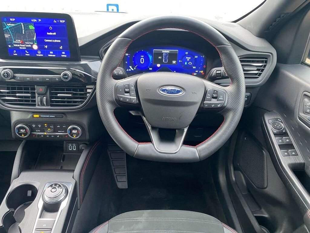 USED 2021 21 FORD KUGA 2.5 EcoBoost Duratec 14.4kWh ST-Line X SUV 5dr Petrol Plug-in Hybrid CVT Euro 6 (s/s) (225 ps) PANROOF+B&O+SAT NAV+FSH+1OWNER