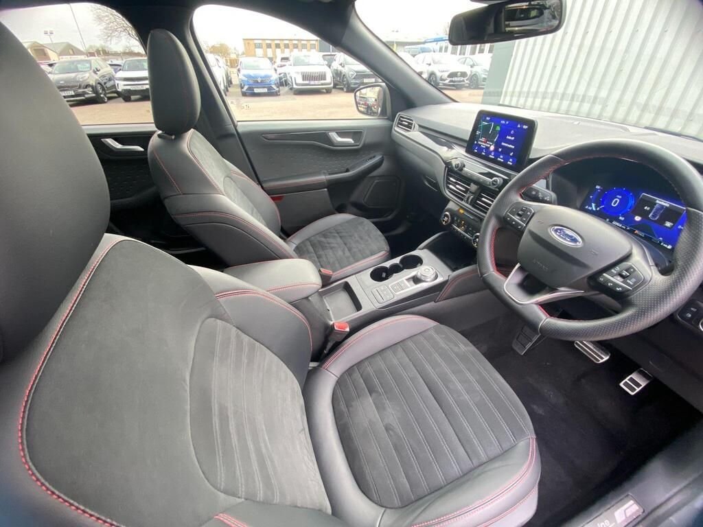 USED 2021 21 FORD KUGA 2.5 EcoBoost Duratec 14.4kWh ST-Line X SUV 5dr Petrol Plug-in Hybrid CVT Euro 6 (s/s) (225 ps) PANROOF+B&O+SAT NAV+FSH+1OWNER