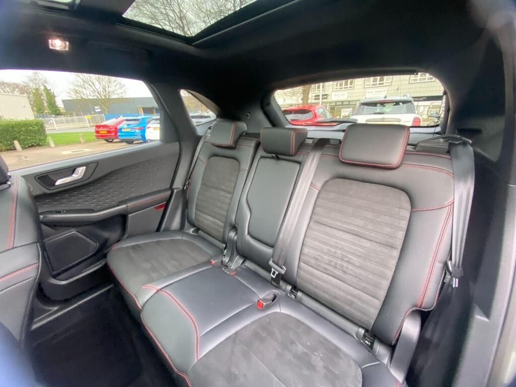 USED 2021 21 FORD KUGA 2.5 EcoBoost Duratec 14.4kWh ST-Line X SUV 5dr Petrol Plug-in Hybrid CVT Euro 6 (s/s) (225 ps) PANROOF+B&O+SAT NAV+FSH+1OWNER