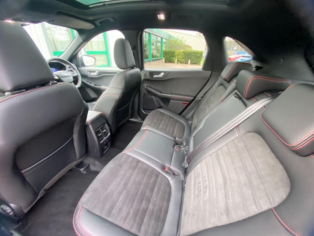 USED 2021 21 FORD KUGA 2.5 EcoBoost Duratec 14.4kWh ST-Line X SUV 5dr Petrol Plug-in Hybrid CVT Euro 6 (s/s) (225 ps) PANROOF+B&O+SAT NAV+FSH+1OWNER