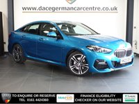 USED 2023 23 BMW 2 SERIES GRAN COUPE 2.0 218d M Sport Saloon 4dr Diesel Auto Euro 6 (s/s) (150 ps) HIGH QUALITY BMW IN A HEAD TURNING COLOUR COMBINATION - 1 OWNER FROM NEW, COMES WITH A FULL SERVICE HISTORY + VIRTUAL COCKPIT DIGITAL DASH DISPLAY + SATELLITE NAVIGATION + APPLE CARPLAY / ANDROID AUTO + ENHANCED BLUETOOTH PHONE PREPARATION WITH USB AUDI INTERFACE AND VOICE CONTROL + APPS CONTROL + DAB DIGITAL RADIO + CRUISE CONTROL + FRONT AND REAR PARKING SENSORS + DUAL ZONE CLIMATE CONTROL + AIR CONDITIONING + AUTOMATIC LED HEADLIGHTS + KEYLESS START + HILL HOLD START ASSIST + ECO STOP START S