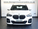 USED 2019 19 BMW X1 2.0 20i GPF M Sport SUV 5dr Petrol Auto xDrive Euro 6 (s/s) (192 ps) GREAT LOOKING BMW SUV - 1 OWNER FROM NEW, COMES WITH A FULL SERVICE HISTORY + SATELLITE NAVIGATION + BLUETOOTH CONNECTIVITY INCLUDING MEDIA STREAMING + APPS CONTROL + AUTOMATIC LED HEADLIGHTS + FRONT AND REAR PARKING SENSORS + IN CAR ENTERTAINMENT + CRUISE CONTROL + ECO STOP/START SYSTEM + LED DAY TIME RUNNING LIGHTS + SELECTABLE DRIVING MODES + DAB DIGITAL RADIO + VOICE COMMAND + DUAL ZONE CLIMATE CONTROL + AIR CONDITIONING + LEATHER MULTIFUNCTIONAL STEERING WHEEL + HILL HOLD START ASSIST