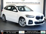 USED 2019 19 BMW X1 2.0 20i GPF M Sport SUV 5dr Petrol Auto xDrive Euro 6 (s/s) (192 ps) GREAT LOOKING BMW SUV - 1 OWNER FROM NEW, COMES WITH A FULL SERVICE HISTORY + SATELLITE NAVIGATION + BLUETOOTH CONNECTIVITY INCLUDING MEDIA STREAMING + APPS CONTROL + AUTOMATIC LED HEADLIGHTS + FRONT AND REAR PARKING SENSORS + IN CAR ENTERTAINMENT + CRUISE CONTROL + ECO STOP/START SYSTEM + LED DAY TIME RUNNING LIGHTS + SELECTABLE DRIVING MODES + DAB DIGITAL RADIO + VOICE COMMAND + DUAL ZONE CLIMATE CONTROL + AIR CONDITIONING + LEATHER MULTIFUNCTIONAL STEERING WHEEL + HILL HOLD START ASSIST