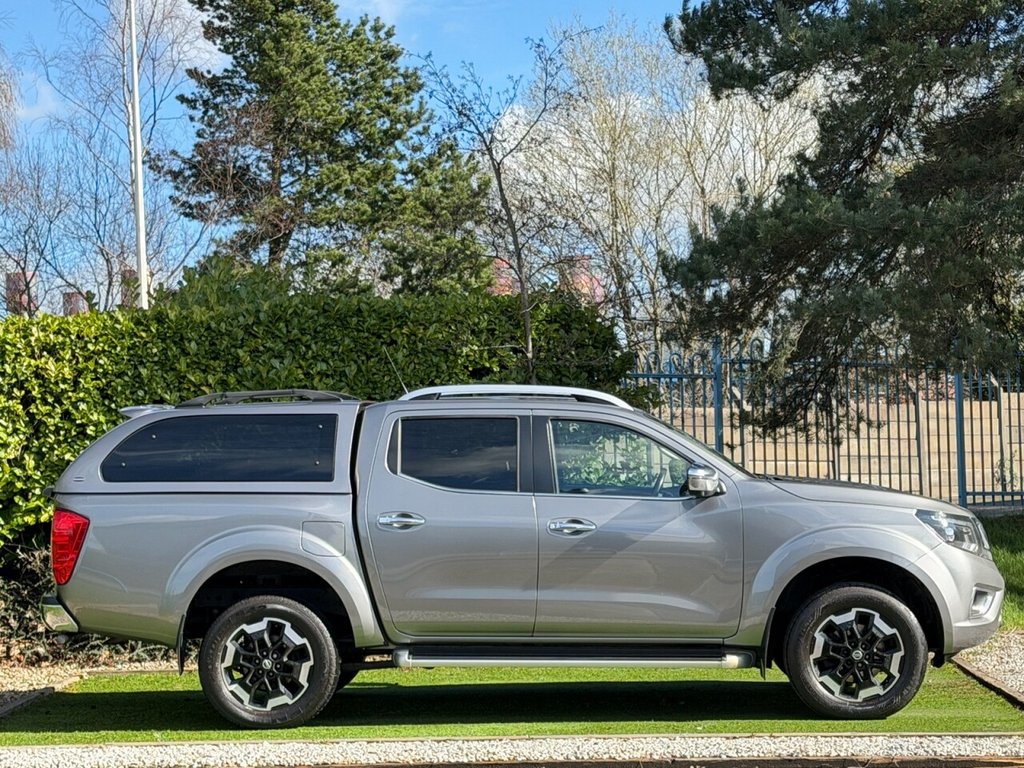USED 2021 21 NISSAN NAVARA 2.3 dCi Tekna Pickup Double Cab 4dr Diesel Auto 4WD Euro 6 (190 ps) 1 OWNER, FNSH, 360 CAM, LEATHER