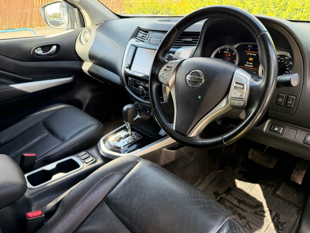 USED 2021 21 NISSAN NAVARA 2.3 dCi Tekna Pickup Double Cab 4dr Diesel Auto 4WD Euro 6 (190 ps) 1 OWNER, FNSH, 360 CAM, LEATHER