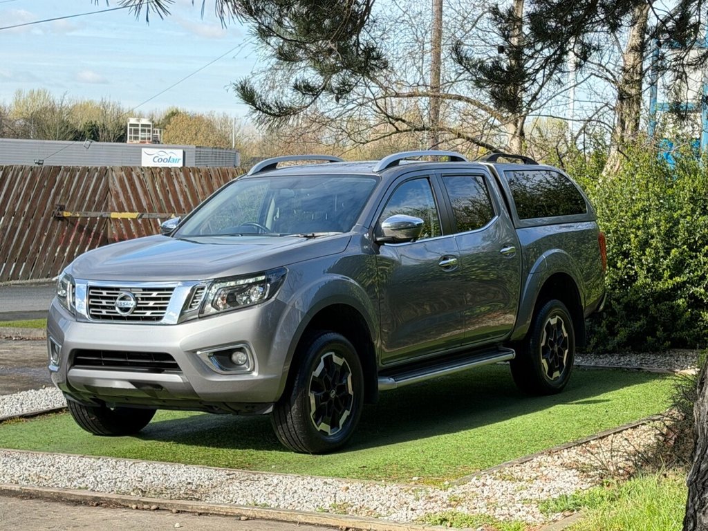 USED 2021 21 NISSAN NAVARA 2.3 dCi Tekna Pickup Double Cab 4dr Diesel Auto 4WD Euro 6 (190 ps) 1 OWNER, FNSH, 360 CAM, LEATHER