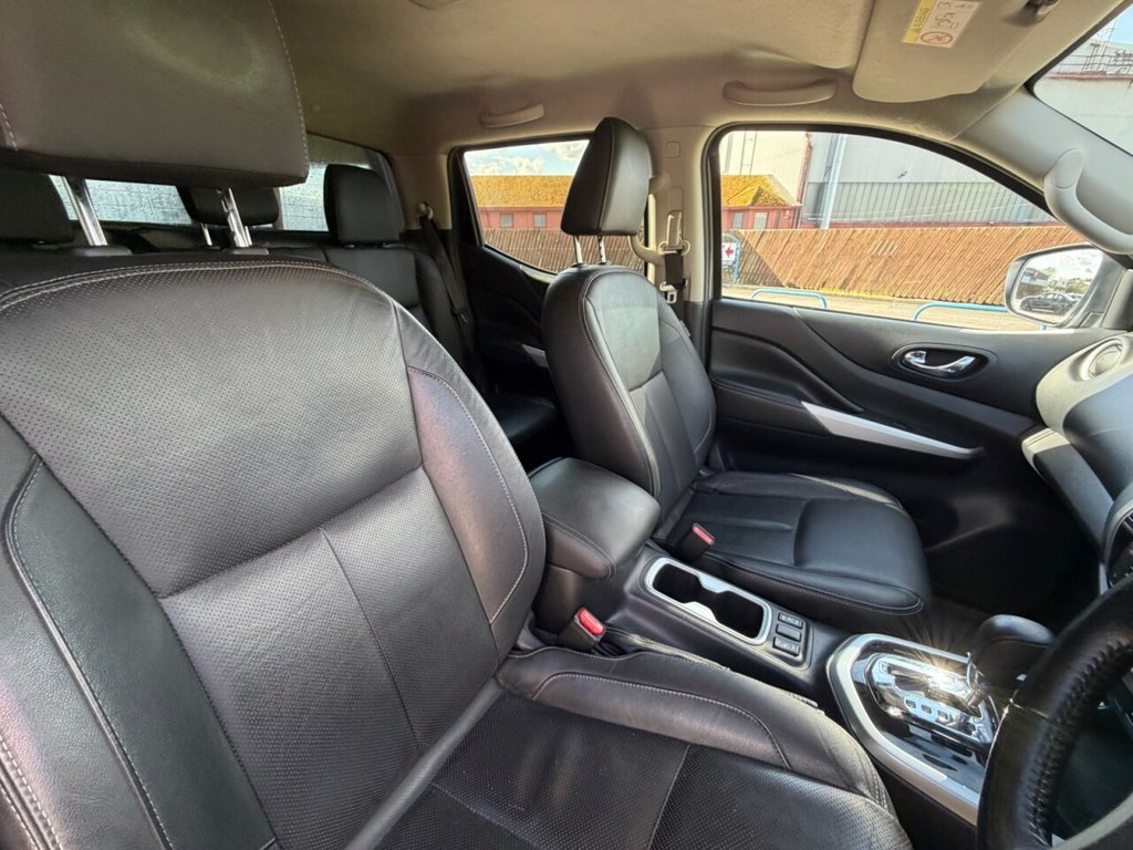 USED 2021 21 NISSAN NAVARA 2.3 dCi Tekna Pickup Double Cab 4dr Diesel Auto 4WD Euro 6 (190 ps) 1 OWNER, FNSH, 360 CAM, LEATHER