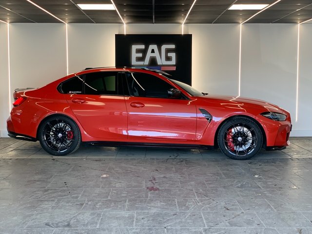 USED 2023 23 BMW M3 3.0 BiTurbo Competition Saloon 4dr Petrol Steptronic M xDrive Euro 6 (s/s) (510 ps) 1 OWNER | BMW ULTIMATE PACK