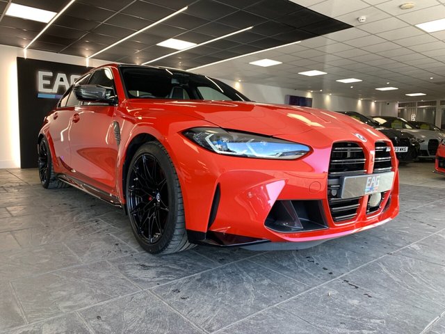 USED 2023 23 BMW M3 3.0 BiTurbo Competition Saloon 4dr Petrol Steptronic M xDrive Euro 6 (s/s) (510 ps) 1 OWNER | BMW ULTIMATE PACK