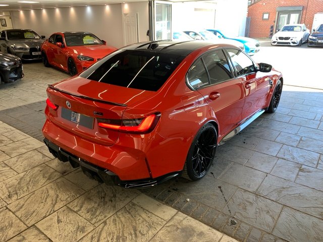 USED 2023 23 BMW M3 3.0 BiTurbo Competition Saloon 4dr Petrol Steptronic M xDrive Euro 6 (s/s) (510 ps) 1 OWNER | BMW ULTIMATE PACK
