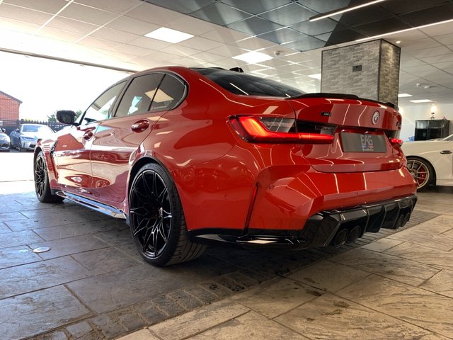 USED 2023 23 BMW M3 3.0 BiTurbo Competition Saloon 4dr Petrol Steptronic M xDrive Euro 6 (s/s) (510 ps) 1 OWNER | BMW ULTIMATE PACK