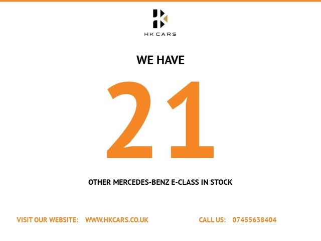 View our MERCEDES-BENZ E-CLASS