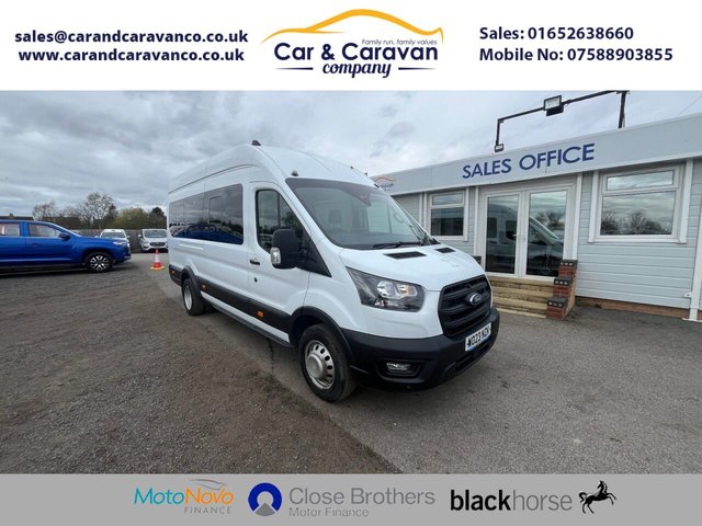 View our Ford Transit 2.0 460 EcoBlue Trend Minibus Double Cab 5dr Diesel Manual RWD L4 H3 Euro 6 (s/s) (17 Seat, DRW) (130 ps)