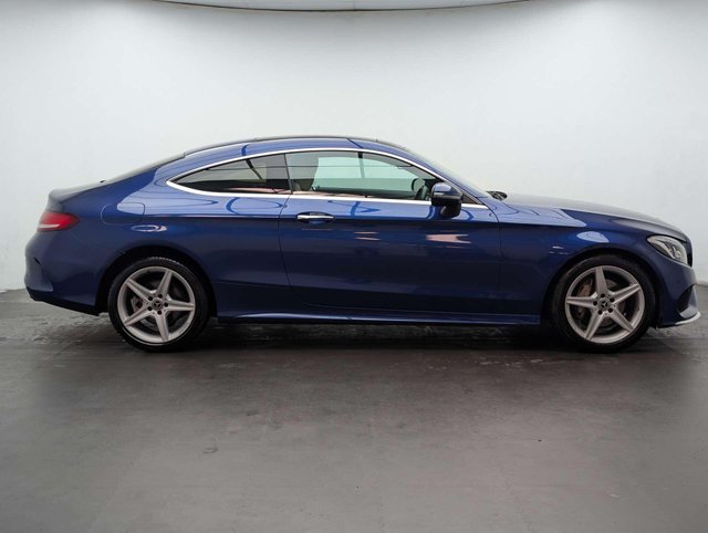 USED 2018 18 MERCEDES-BENZ C-CLASS 2.1 C 220 AMG Line Premium+ D Auto 2dr CLICK & COLLECT/ HOME DELIVERY