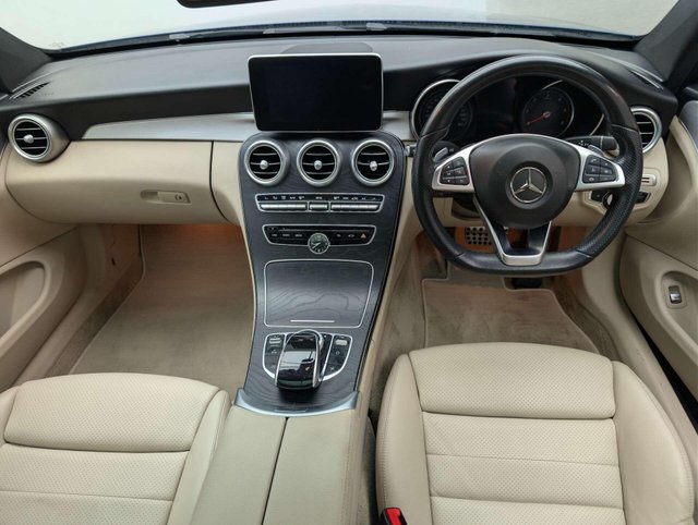 USED 2018 18 MERCEDES-BENZ C-CLASS 2.1 C 220 AMG Line Premium+ D Auto 2dr CLICK & COLLECT/ HOME DELIVERY