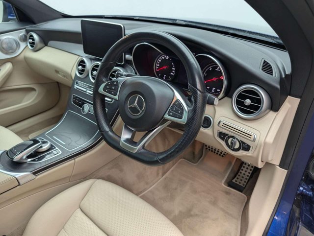 USED 2018 18 MERCEDES-BENZ C-CLASS 2.1 C 220 AMG Line Premium+ D Auto 2dr CLICK & COLLECT/ HOME DELIVERY