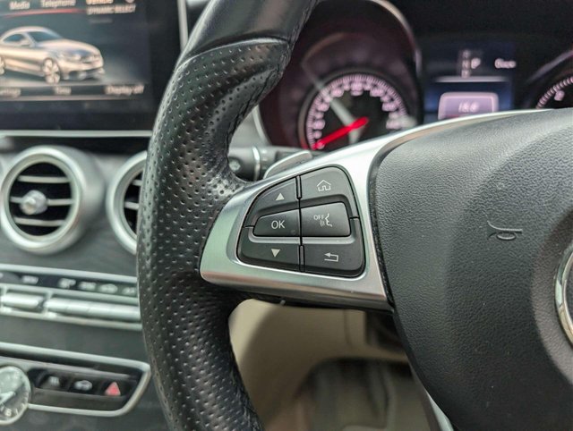 USED 2018 18 MERCEDES-BENZ C-CLASS 2.1 C 220 AMG Line Premium+ D Auto 2dr CLICK & COLLECT/ HOME DELIVERY