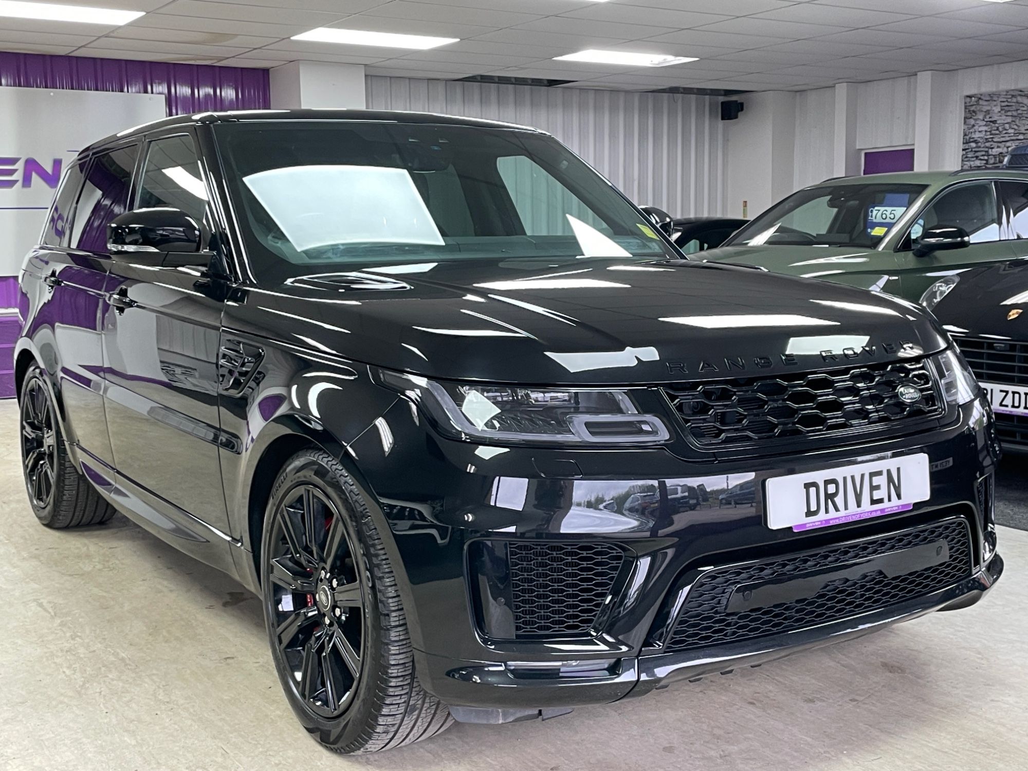 USED 2022 22 LAND ROVER RANGE ROVER SPORT 2.0 P400e 13.1kWh HSE Dynamic Black SUV 5dr Petrol Plug-in Hybrid Auto 4WD Euro 6 (s/s) (404 ps) 