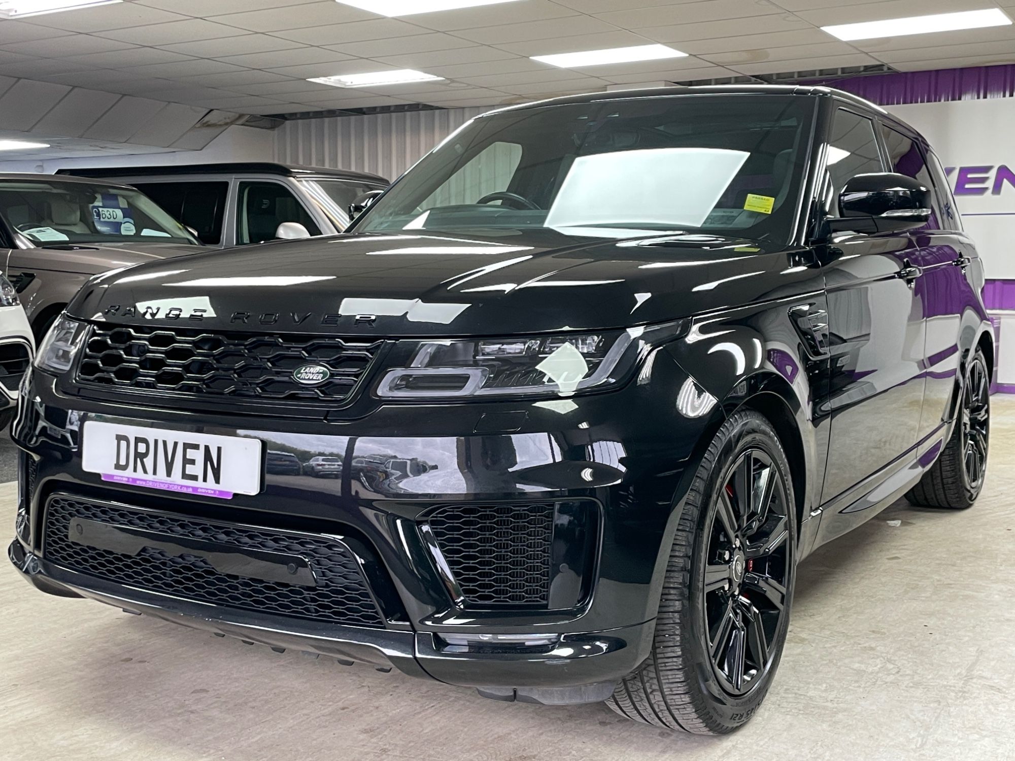 USED 2022 22 LAND ROVER RANGE ROVER SPORT 2.0 P400e 13.1kWh HSE Dynamic Black SUV 5dr Petrol Plug-in Hybrid Auto 4WD Euro 6 (s/s) (404 ps) 