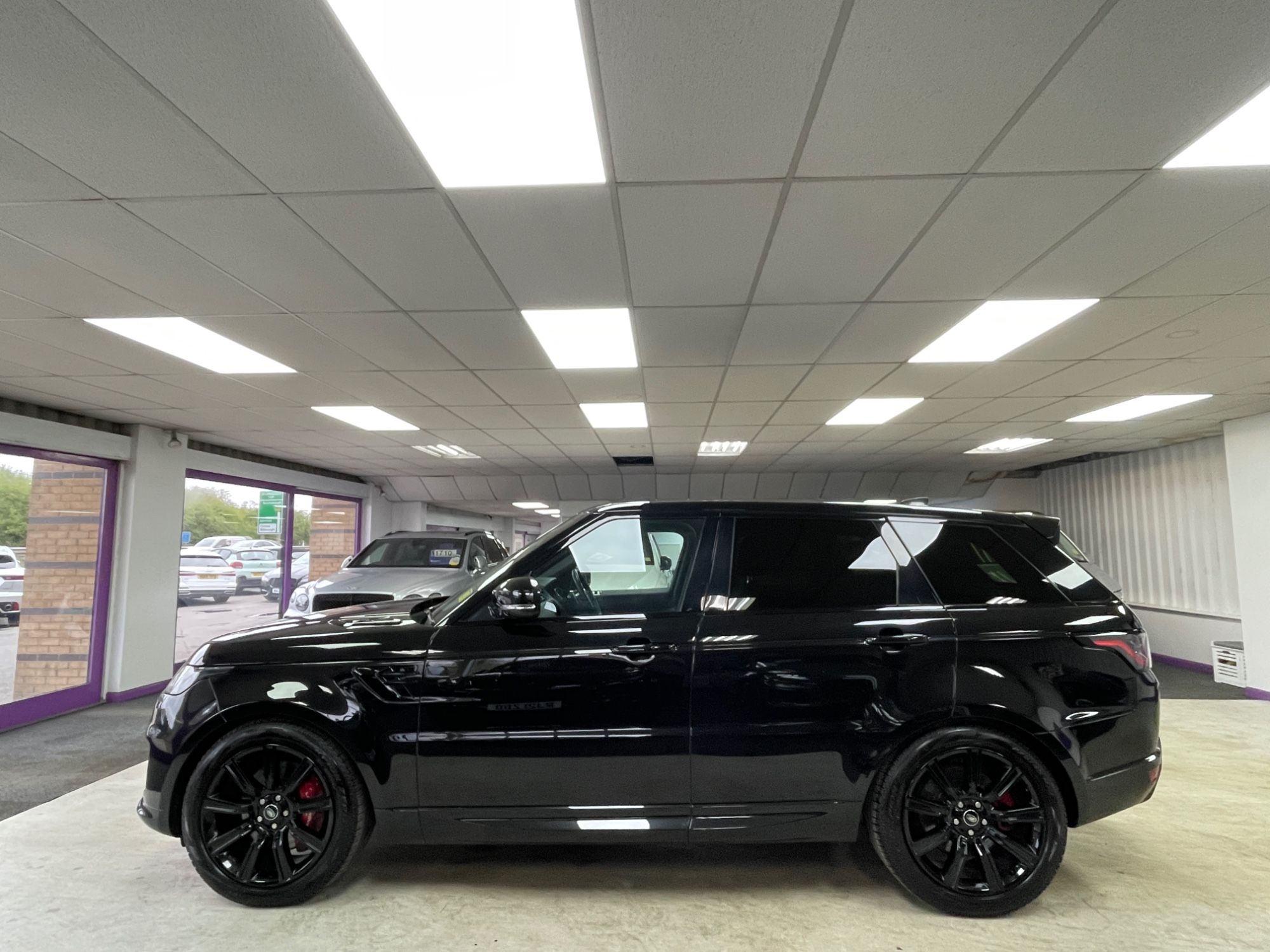 USED 2022 22 LAND ROVER RANGE ROVER SPORT 2.0 P400e 13.1kWh HSE Dynamic Black SUV 5dr Petrol Plug-in Hybrid Auto 4WD Euro 6 (s/s) (404 ps) 