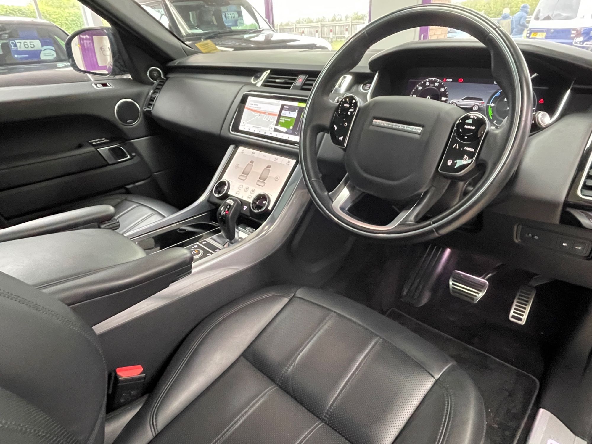 USED 2022 22 LAND ROVER RANGE ROVER SPORT 2.0 P400e 13.1kWh HSE Dynamic Black SUV 5dr Petrol Plug-in Hybrid Auto 4WD Euro 6 (s/s) (404 ps) 