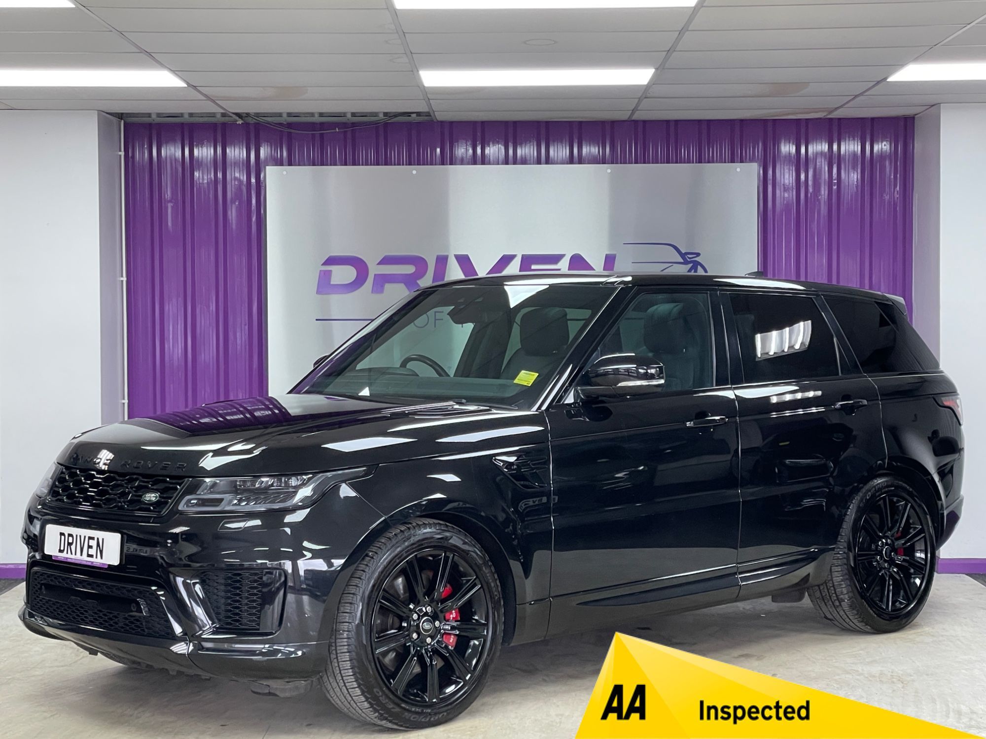 USED 2022 22 LAND ROVER RANGE ROVER SPORT 2.0 P400e 13.1kWh HSE Dynamic Black SUV 5dr Petrol Plug-in Hybrid Auto 4WD Euro 6 (s/s) (404 ps) 