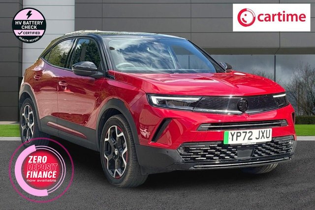 View our Vauxhall Mokka Electric 50kWh GS Line SUV 5dr Electric Auto (136 ps) Panoramic Rear View Camera, Rear Parking Distance Sensors, Heated Front Seats, Heated Steering Wheel, 18In Alloys