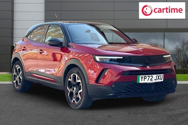 View our Vauxhall Mokka Electric 50kWh GS Line SUV 5dr Electric Auto (136 ps) Panoramic Rear View Camera, Rear Parking Distance Sensors, Heated Front Seats, Heated Steering Wheel, 18In Alloys